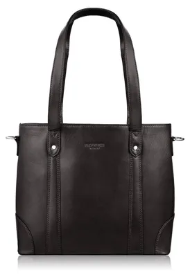 Produktbild von Damen große Leder Schulter Shopper Tasche braun geräumig Paolo Peruzzi T-41-BR