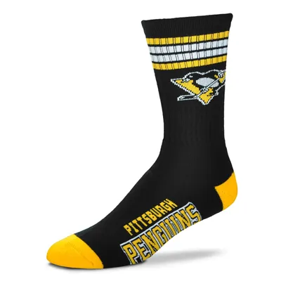 Produktbild von For Bare Feet NHL Socken - Stripe Deuce Pittsburgh Penguins