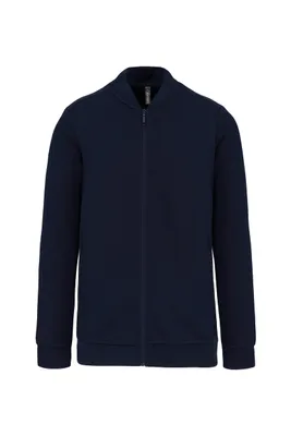 Produktbild von Kariban Herren Sweatjacke Kapuzenpullover Pullover Hoodie Sweatshirt, Größe:XS, Farbe:Navy Blau