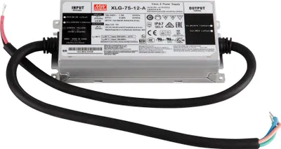Produktbild von Mean Well XLG-75-12-A LED-Trafo, 60 W, 12 V DC, 5000 mA