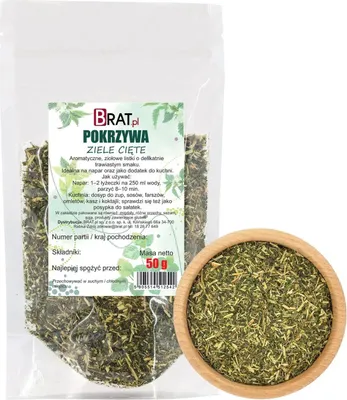 Zdjęcie produktu dla Pokrzywa - ziele cięte 50g