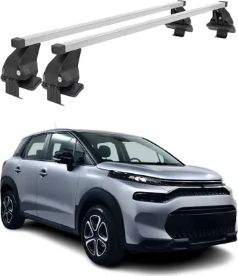 Obrázek produktu pro Základna střešního nosiče Menabo pro Citroen C3 Aircross 2017-2024 ocelově šedá 2ks