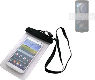 Produktbild von K-S-Trade Schutz Hülle Handy Hülle Kompatibel mit Cubot Pocket 3 Beach Bag wasserdicht 16cm x 10cm Schutzhülle Staub Sand Flachwasser Beachbag Case