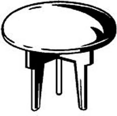 Produktbild von Keuco Haube für Schaftventil - Edelstahl-finish - 59903070000