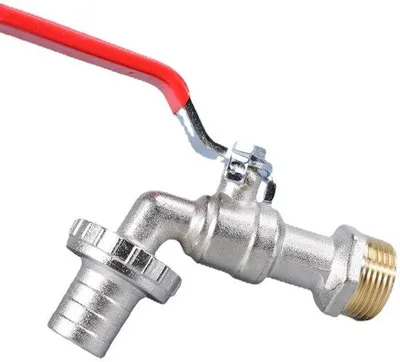 Produktbild von Aluminium Wasserhahnadapter 3/4", Gartenschlauch-Wasserhahn für Wasserbehälter