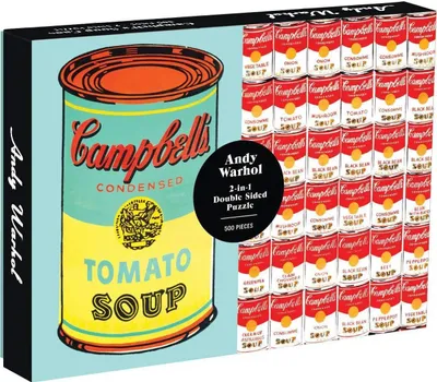 Immagine prodotto di Andy Warhol Soup Can 2sided 500 PiecePoliuretano– Lingua: Inglese