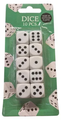 Produktbild von Würfel-Set 10 Stück – Spielwürfel für Brettspiele