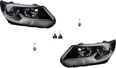 Zdjęcie produktu dla Johns, Reflektory halogenowe pasujące do VW Tiguan 5N 06/11- H15 z H7 Zestaw Lewy Prawy 5N1941005 5N1941005B 5N1941005C 5N1941029 5N1941006 5N1941006B