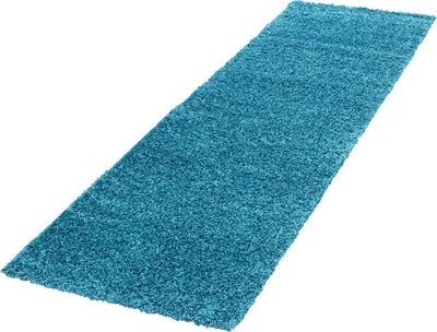 Immagine prodotto di Tappeto a pelo alto LIFE Turchese 80 x 250 cm
