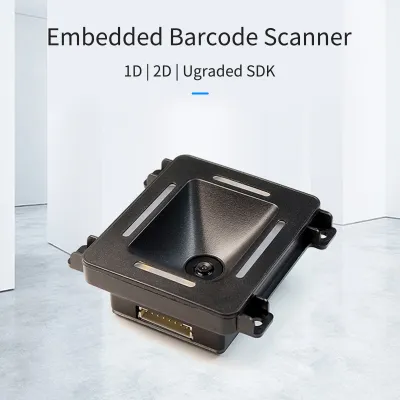 Obrázok produktu pre Zabudovaný 1D 2D snímač čiarového kódu QR Modul čítačky čiarového kódu Skener RS485 Port Connection Auto Scanning for Gate Machine Tickets Checking Mobile Payment