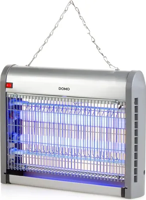 Produktbild von DOMO Insektenvernichter mit UV-Licht 20 W 2500 V Silbern