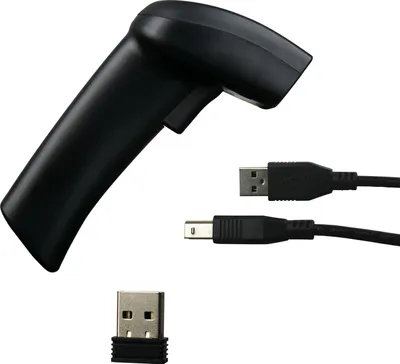 Image de Scanner d'entrepôt, codes à barres, lecteur de codes à barres portable sans fil HDWR HD26C