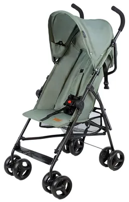 Produktbild von BabyTrold Jet olive kompakter Buggy Kinderwagen mit 5-Punkt-Gurt und Schwenkrädern