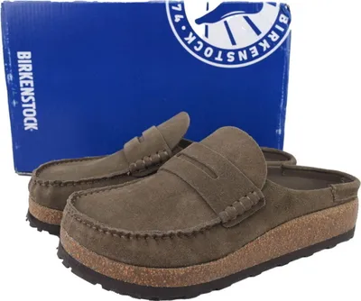 Produktbild von Birkenstock Naples Wrapped Clogs Kaffeebraun