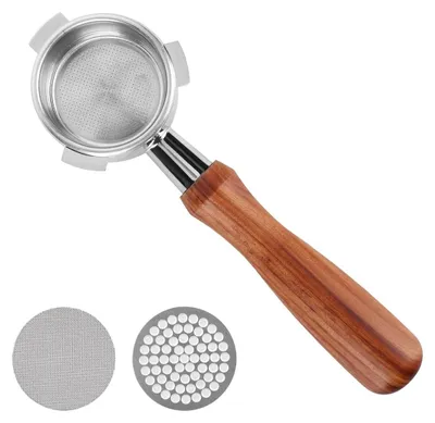 Bodenloser Portafilter 54 mm mit 2 Puck-Sieben