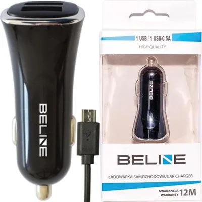Zdjęcie produktu dla Beline Ład. Sam. 3Xusb + Microusb 4Aczarna/Black