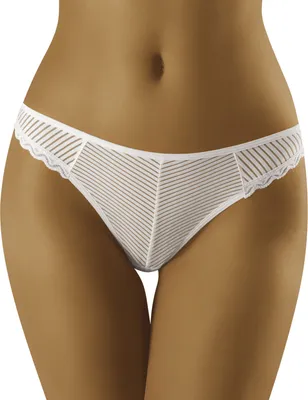 Produktbild von Wolbar Dame String Unterhose Unterwäsche WB117 , weiß, M