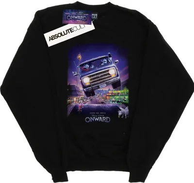 Produktbild von Disney - "Onward" Sweatshirt für Herren BI43274 (XL) (Schwarz)