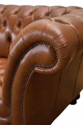 Produktbild von Sofa Wohnzimmer Chesterfield Couch Polster Sofas 4 Sitzer Leder xxl big