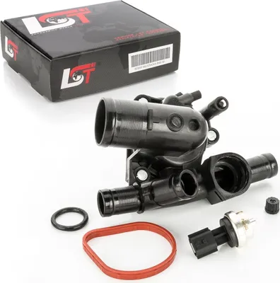 Produktbild von Thermostatgehäuse + Thermostat + Dichtung 83°C für VAUXHALL VIVARO 2.0 CDTi