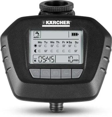 Zdjęcie produktu dla Kärcher WT 5, Elektroniczny regulator nawadniania, 120 min, Czarny, 1 szt.