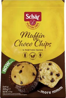 Zdjęcie produktu dla Schär Muffins Choco Chips 225g