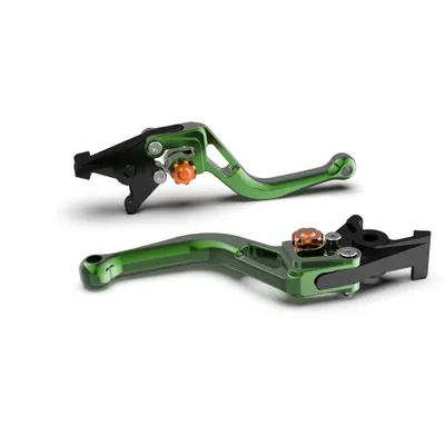 Produktbild von LSL Bremshebel BOW R16R, kurz, grün/orange