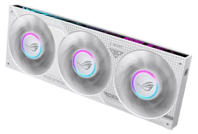 Zdjęcie produktu dla ASUS ROG Strix LC IV 360 ARGB LCD White Edition, Zestaw do chłodzenia płynami, 12 cm, Biały
