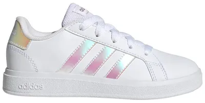 Produktbild von adidas Grand Court 2.0 Cloud White Iridescent Pink (GS) - EU 35.5
