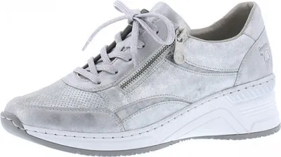 Produktbild von Rieker Damen Schnürschuhe in Grau, Größe 42