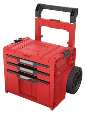 Immagine prodotto di Toolbrothers RHINO L Drawer 3 Cart Plus ULTRA - Cassetto mobile per attrezzi 2x 4,5 l 12 l con doppio manico telescopico