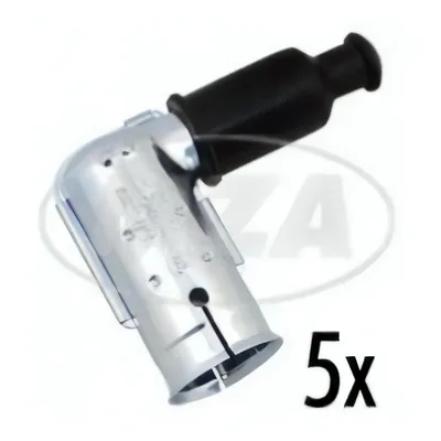 Produktbild von VPE 5x Kerzenstecker BERU, 1 Kilo - Ohm, wassergeschützt, 90° abgewinkelt