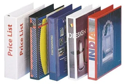 Produktbild von Esselte Panorama Ring Binders 4 x 30 mm Blue, Blau, 51 x 265 x 318 mm, 30 mm