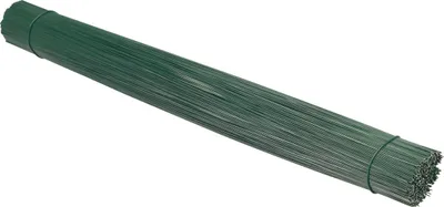 Produktbild von Gerbera Draht Floristik Grün 0,6mm x 300mm 1kg Blumenstütze