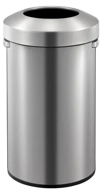 Produktbild von EKO - Urban Abfalleimer 90 Liter - Stainless steel   - Matt Edelstahl