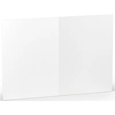 Produktbild von Doppelkarten A6 220g/qm weiß VE=5 Stück