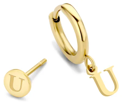 Image de Boucles d'oreilles pour femmes CO88 Collection 8CE-70377 Or