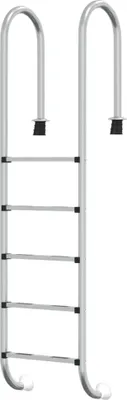 Obrázek produktu pro vidaXL Žebřík do bazénu 54x38x211 cm Nerezová ocel 304