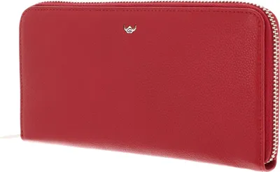 Image de Golden Head porte-monnaie Madrid RFID Protect Zipped Wallet Red rouge