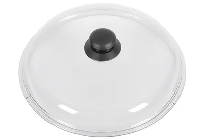 Image de KARL KRÜGER Couvercle en verre avec bouton en plastique 28cm