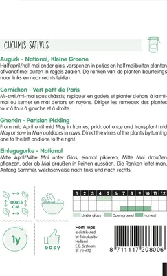 Produktbild von Samen - GURKE 'PICKLING PARIS'