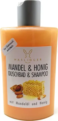 Produktbild von Haslinger Mandel & Honig Duschbad & Shampoo 200 ml