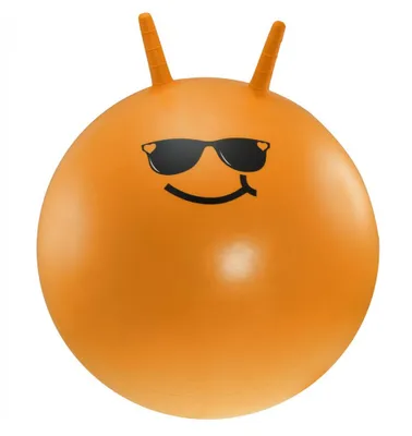 Obrázek produktu pro Dětský skákací míč LIFEFIT® JUMPING BALL 55 cm, oranžový