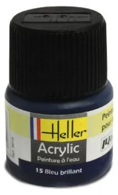 Produktbild von Heller 9015 -  Peinture Acrylic 015 bleu brillant, 12ml - Neu