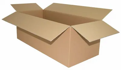 Produktbild von 1x Faltkarton 700x300x250mm 1-wellig Dickwelle braun