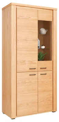 Produktbild von Vitrine Glasschrank Schränke Möbel Schrank Vitrinen Holzschrank Möbel
