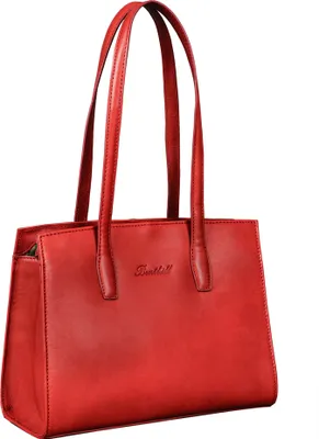Produktbild von Benthill Handtasche Damen Echt Leder | Henkeltasche aus hochwertigem Rindsleder | Kleine Vintage Hobo Bag Beutel