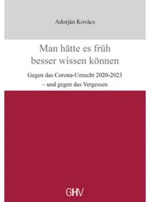 Zdjęcie produktu dla Kovács, A: Man hätte es früh besser wissen können