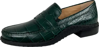 Produktbild von F27 mocassino donna TOD'S grün kostbare Druckeffekt Schuhe loafer Frauen