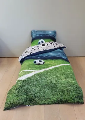 Obrázok produktu pre Posteľná bielizeň na futbalový štadión 135 x 200 cm, 100 % bavlna